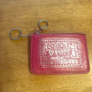 Coach Poppy change purse 🌸